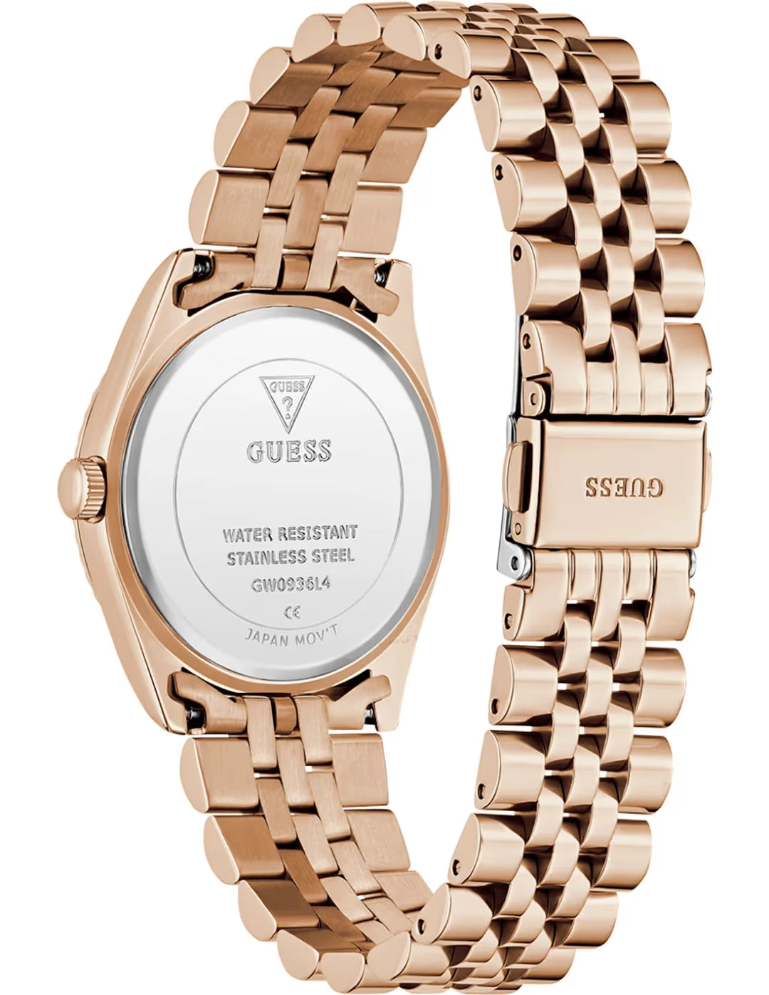 Montre Femme Guess Jada GW0936L4 cadran blanc bracelet acier