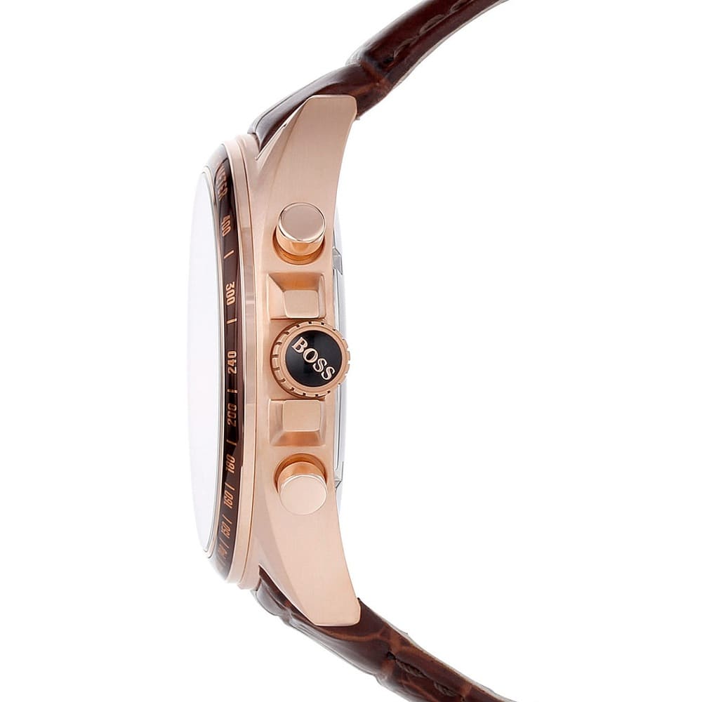 Montre homme Boss en cuir 1513093