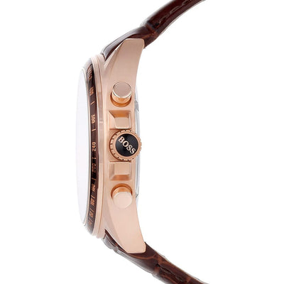Montre homme Boss en cuir 1513093