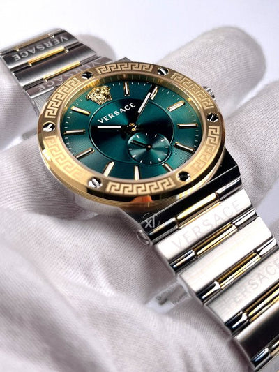 Versace Greca Two-Tone Green
Ref : vevi00420