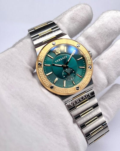Versace Greca Two-Tone Green
Ref : vevi00420