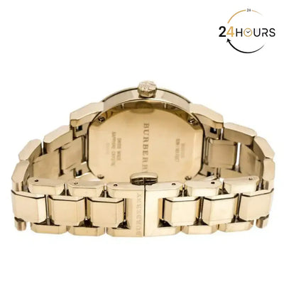 Montre Burberry The City Heritage Swiss Classic
Pour Femme, BU9103