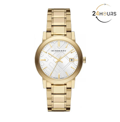 Montre Burberry The City Heritage Swiss Classic
Pour Femme, BU9103