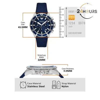 Montre Emporio Armani pour homme, modèle AR11588