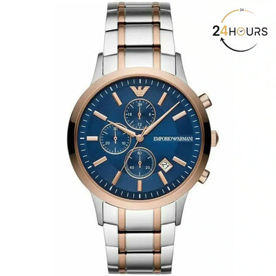 Montre homme Emporio Armani Renato, coffret AR80025